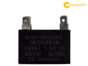 1.2µF - 450VAC Capacitor para ventilador