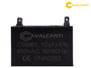 12µF - 450VAC Capacitor para ventilador