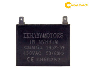 14µF - 450VAC Capacitor para ventilador