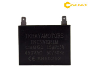 15µF - 450VAC Capacitor para ventilador