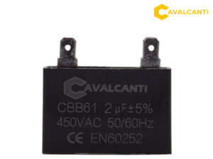 2µF - 450VAC Capacitor para ventilador