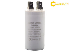 2.5µF - 450VAC Capacitor de servicio