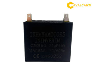 24µF - 450VAC Capacitor para ventilador