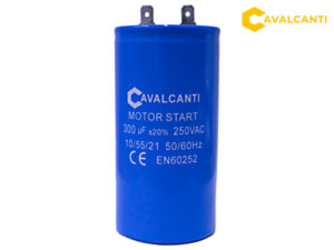 300µF - 250VAC Capacitor de arranque