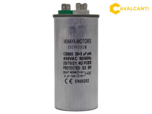 35+5µF - 450VAC Capacitor de refrigeración