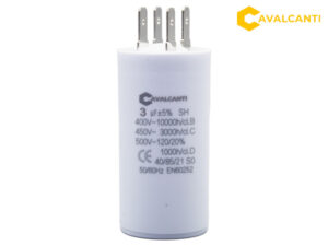 3µF - 450VAC Capacitor de servicio