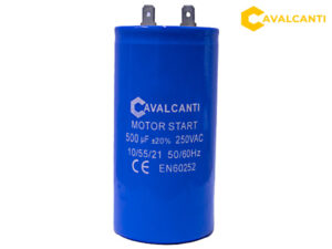 500µF - 250VAC Capacitor de arranque
